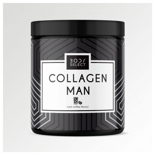 BodySelect Man Collagen iced coffee 375 g/fl