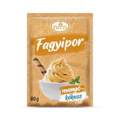 Fagyipor TUTTI Mangó-kókusz 80 g/cs