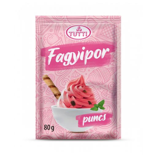 Fagyipor TUTTI Puncs 80 g/cs