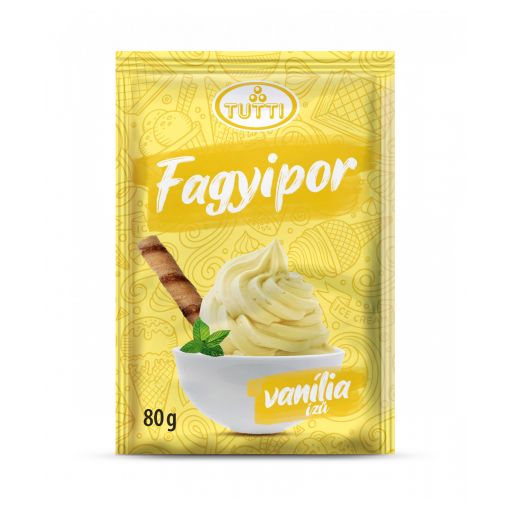 Fagyipor TUTTI Vanília 80 g/cs