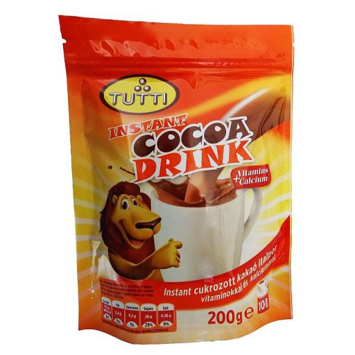 Instant Kakaó Italpor TUTTI Cocoa Drink 200 g/cs